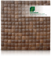 Espresso Grain - Cocomosaic Coconut Shell Tiles